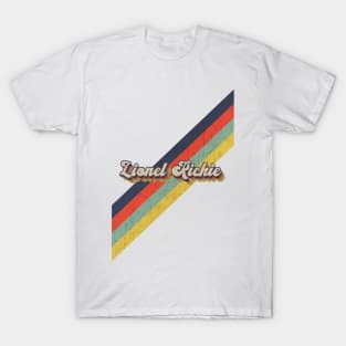 retro vintage color Lionel Richie T-Shirt